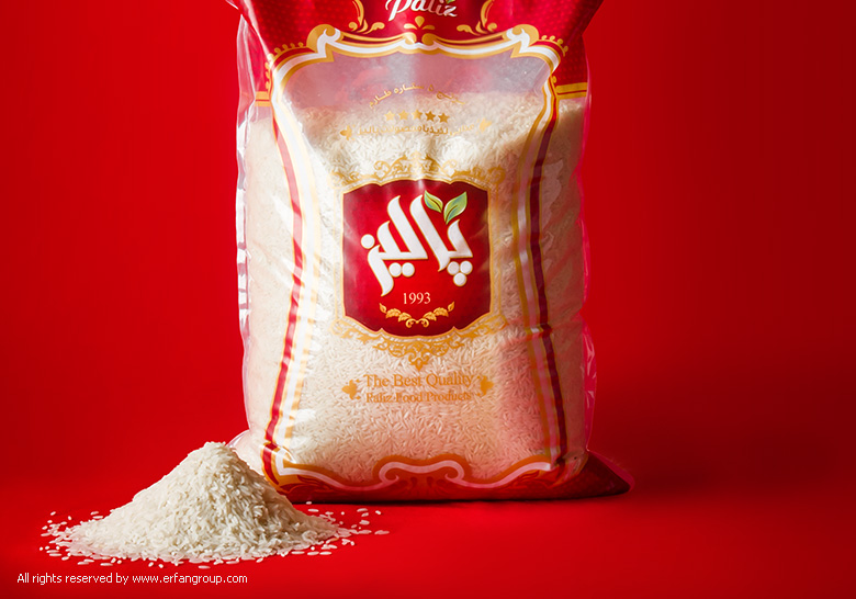 طراحی بسته بندی برنج