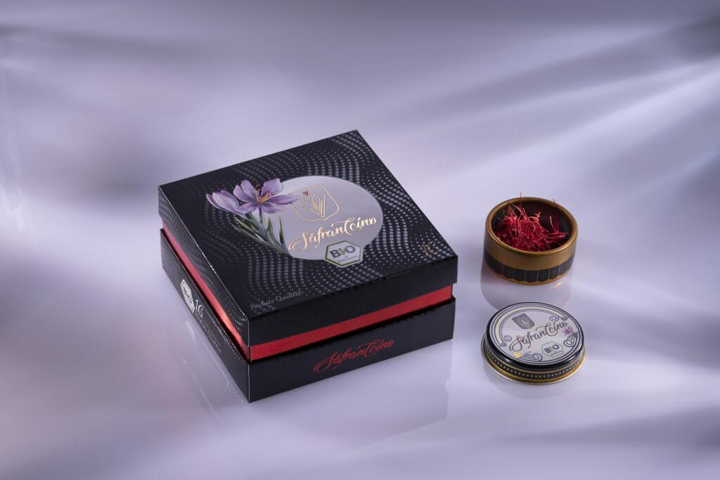 طراحی بسته بندی زعفران صادراتی