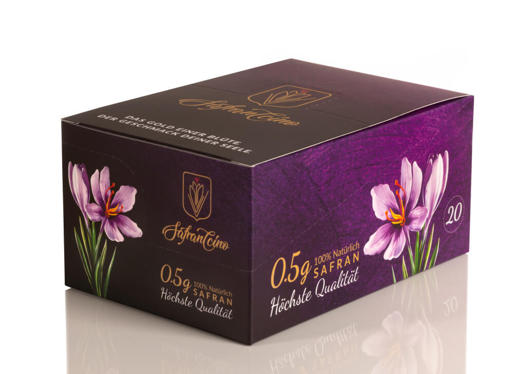 saffron packaging design