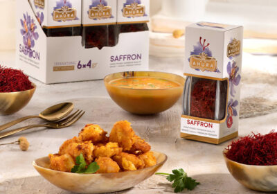 بسته بندی و لوگو زعفران