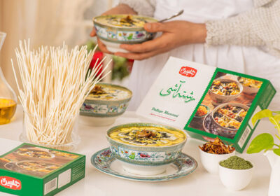 طراحی بسته بندی رشته آش