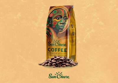طراحی بسته‌ بندی قهوه سان کریز