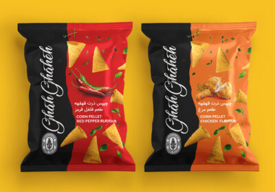 طراحی بسته بندی چیپس