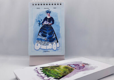 طراحی تقویم رومیزی