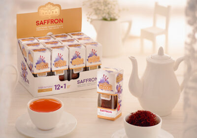 طراحی بسته بندی زعفران صادراتی
