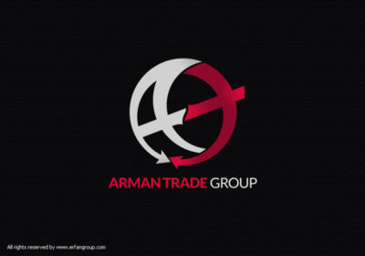 طراحی لوگو تجاری شرکت آرمان تجارت