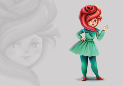 طراحی کاراکتر صنایع غذایی رزت