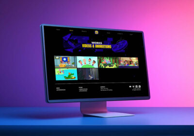 طراحی سایت استودیوی انیمیشن