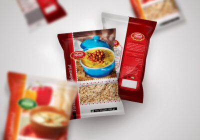 طراحی بسته بندی غلات فرحزاد