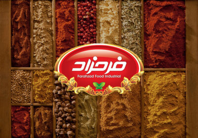 طراحی بسته بندی ادویه فرحزاد