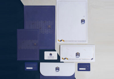 طراحی ست اداری املاک فرزان