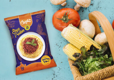 طراحی بسته بندی سویا هلچین