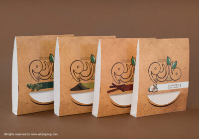 طراحی بسته بندی توسط گروه عرفان