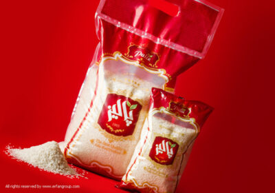 طراحی بسته بندی برنج پالیز