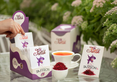 بسته بندی زعفران پاکتی