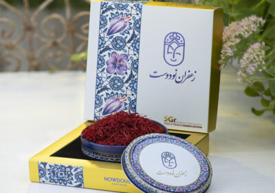 بسته بندی زعفران کادویی