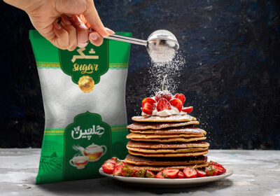 طراحی بسته بندی قند