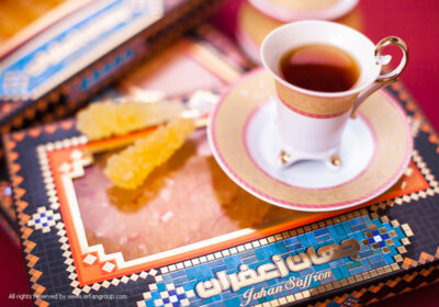 طراحی بسته بندی نبات زعفرانی