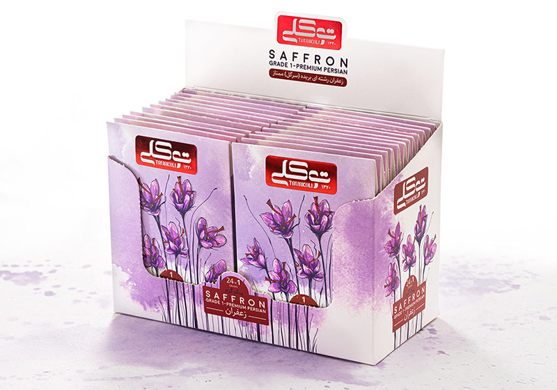 طراحی بسته‌بندی زعفران: نکات و اصول اساسی