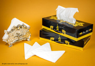 طراحی بسته بندی دستمال کاغذی