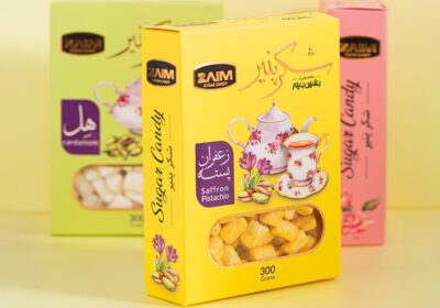 طراحی بسته بندی آبنبات