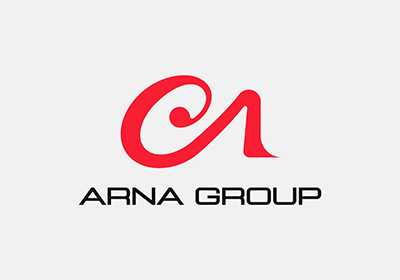 طراحی لوگو تجهیزات ورزشی آرنا