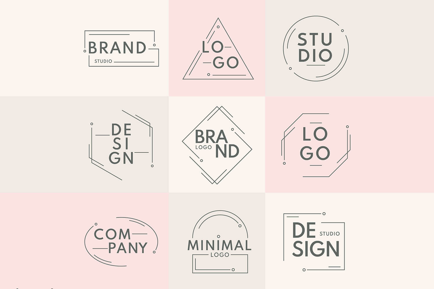 طراحی لوگو مینیمال