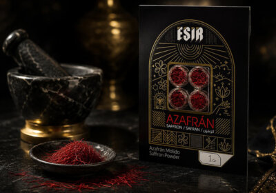 طراحی بسته بندی زعفران عصیر