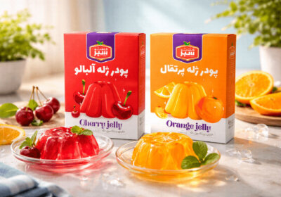 طراحی بسته بندی ژله