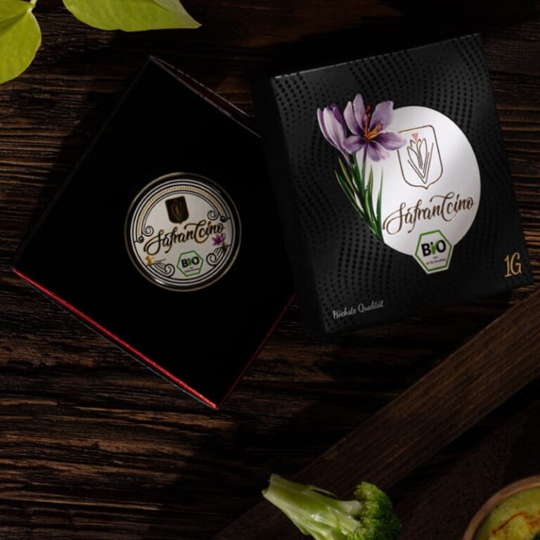 طراحی هاردباکس زعفران؛ راهنمای طراحی بسته بندی لوکس