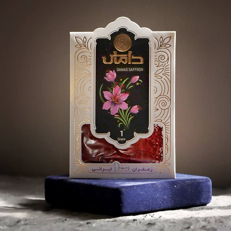 هزینه طراحی بسته بندی زعفران